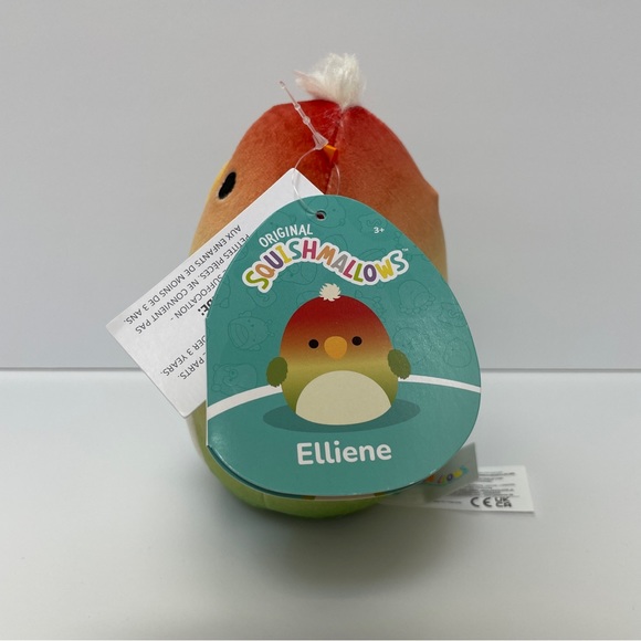 NEW 5" Elliene the Parrot Squishmallow! NWT - Picture 2 of 2